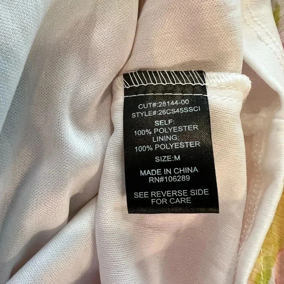 Francesca's Trixxi Pink Floral Sundress with Tie Straps - Picture 11 of 12